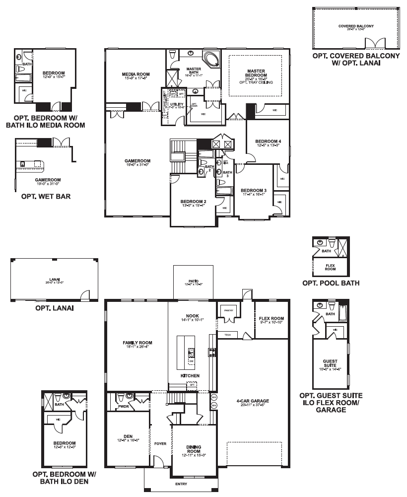 Versailles Florida Floor Plan Faena Versailles